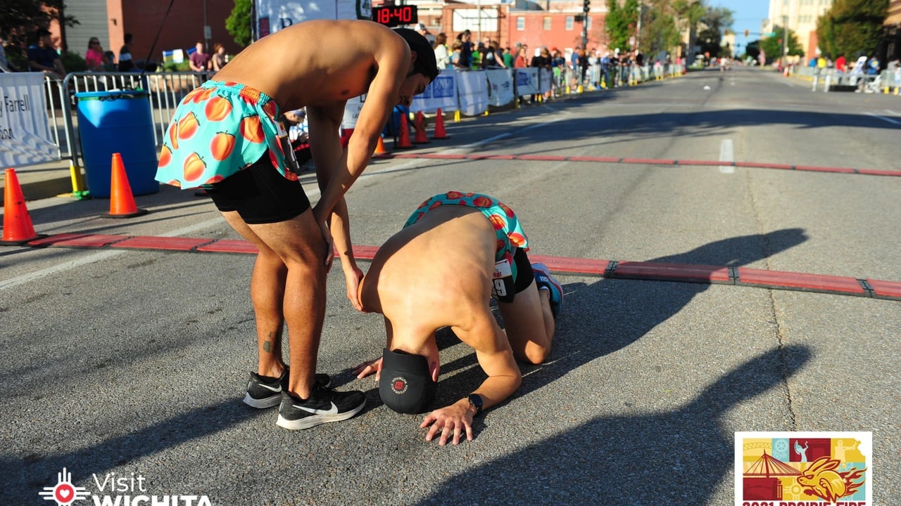 finish line