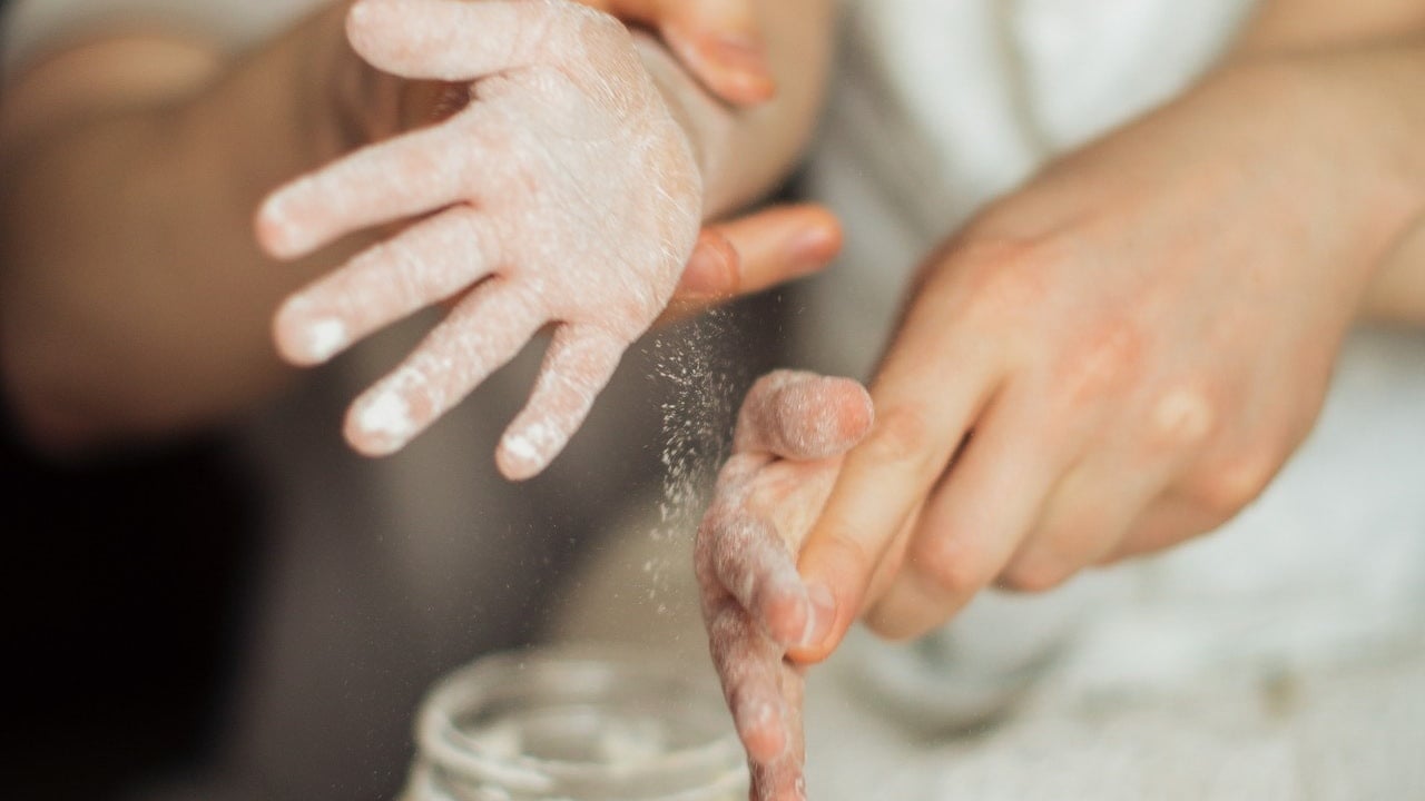 hands in the kitchen